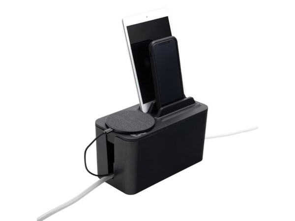 BlueLounge CableBox Mini kabelorganisatör svart