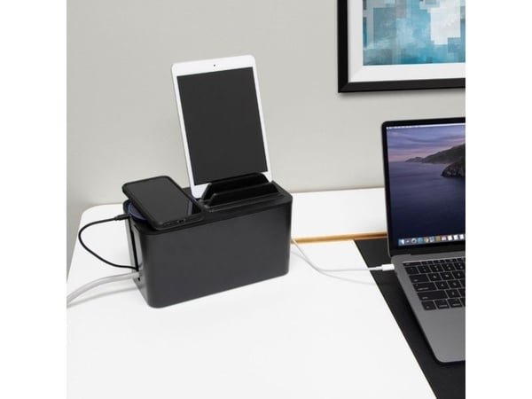 BlueLounge CableBox Mini kabelorganisatör svart