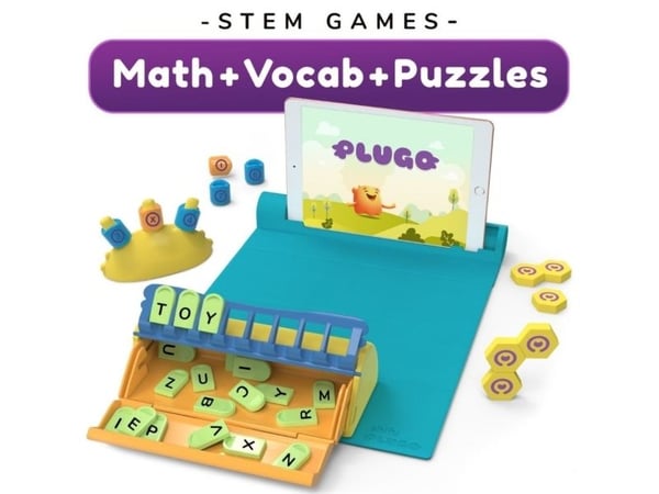 Spill Shifu Plugo STEM Wiz Interactive sett for å lære matematikk og staving