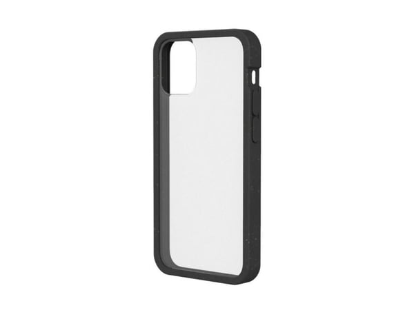 Pela Clear - Ympäristöystävällinen iPhone 12 mini -kotelo - musta