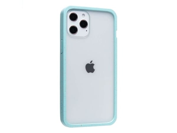 Pela Clear - ympäristöystävällinen iPhone 12 Pro Max -kotelo - Puristinen sininen