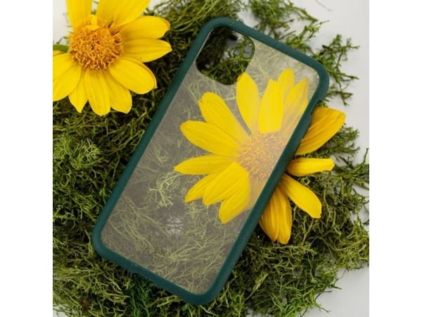Pela Clear - ympäristöystävällinen iPhone 11 -kotelo - musta