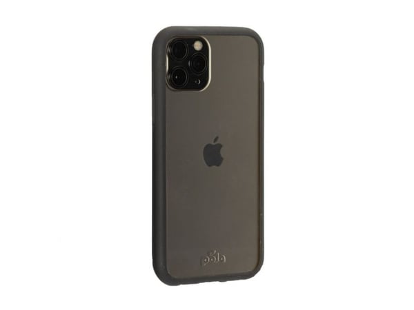 Pela Clear - Miljøvennlig iPhone 11 Pro-deksel - Svart