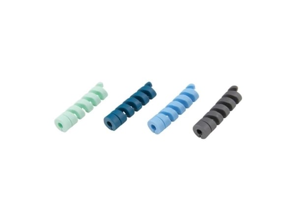 Bluelounge CableCoil Mini, Blå, 8 styck, 34,9 mm