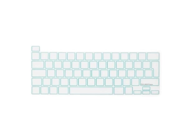 KB Cover för MacBook Pro 13-16’’ 2019-2022, TRNSP/Rainbow