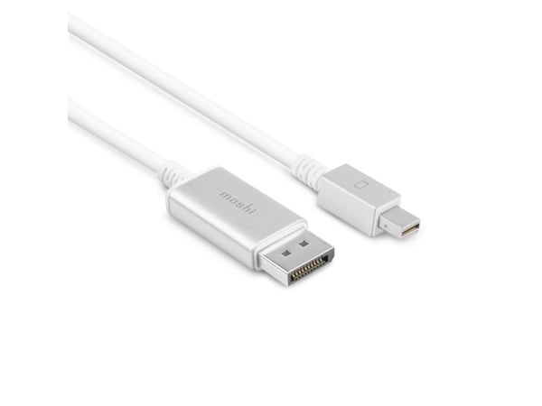 Moshi 99MO041104, 1,5 m, Mini DisplayPort, DisplayPort, Hankjønn, Hankjønn, 3840 x 2160 piksler