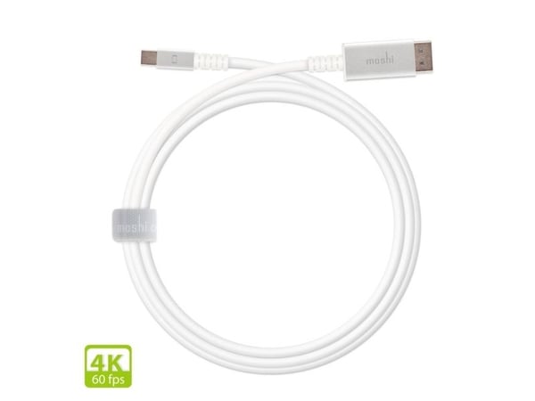 Moshi 99MO041104, 1,5 m, Mini DisplayPort, DisplayPort, Hankjønn, Hankjønn, 3840 x 2160 piksler