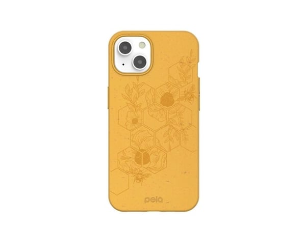 Pela Classic Honey miljøvennlig iPhone 13-deksel – Hive Edition