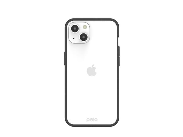 Pela Clear - Miljøvennlig iPhone 13-deksel - Svart