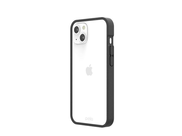 Pela Clear Case för iPhone 13 - svart