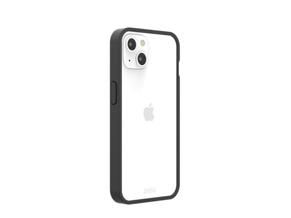 Pela Clear Case för iPhone 13 - svart