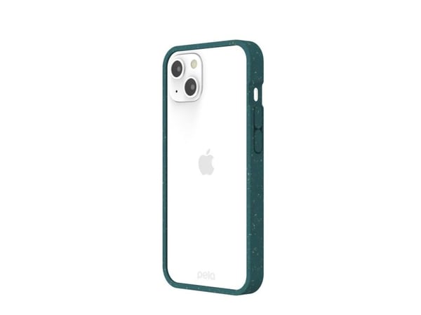 Pela Clear Case för iPhone 13 - svart