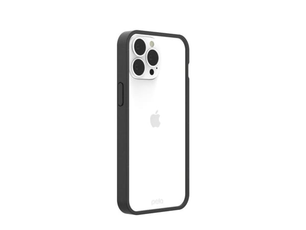 Pela Clear Case för iPhone 13 Pro Max - svart