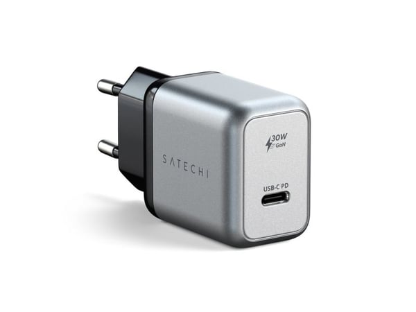 Satechi ST-UC30WCM-EU, Sisätila, AC, Musta, Hopea