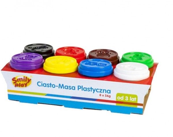 Hymyilevä leikkikakku-massa 8 purkkia