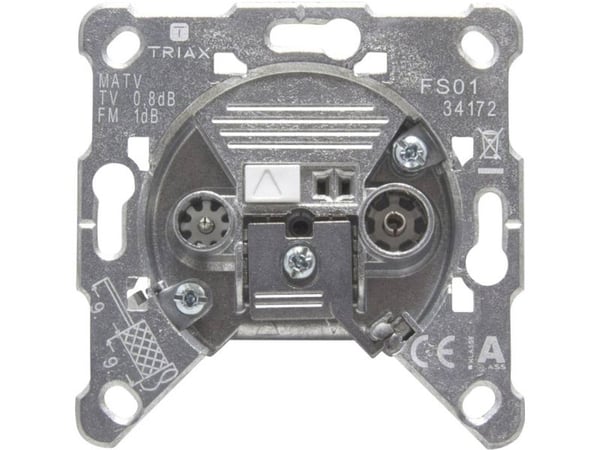 Triax FS 01 - Pistorasia - IEC-liitin X 2