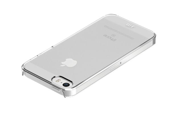 JustMobile TENC, Rund (shell case), Apple, iPhone SE, 10,2 cm (4"), Translucent