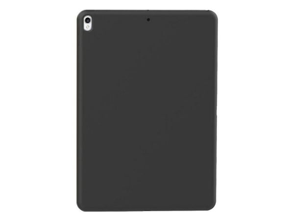 eSTUFF - Baksidedeksel for nettbrett - termoplast-polyuretan (TPU) - svart - 10.2" - for Apple 10.2-inch iPad (7. generasjon, 8. generasjon, 9. gen...