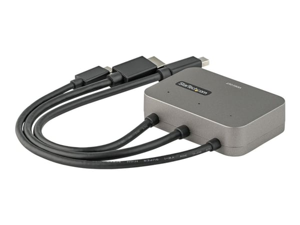 StarTech.com 3-in-1 moniportti HDMI-sovitin, 4K 60Hz USB-C, HDMI tai Mini DisplayPort HDMI-muunnin neuvotteluhuoneeseen, digitaalinen AV-videosovit...