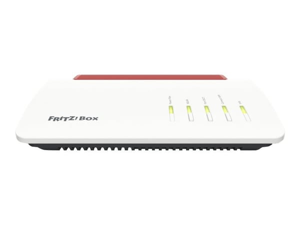 FRITZ!Box 5590 Fiber - Trådløs ruter - maske - GPON-terminal / talekort 1GbE, 2.5GbE, GPON, AON - Wi-Fi 6 - Dobbeltbånd - VoIP-telefonadapter (DECT)