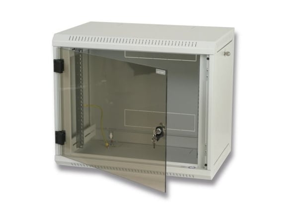 Triton 19" Rack Wall-mount 18U/400 Removable side, Väggmonterad rack, 30 kg, 26,8 kg, Grå