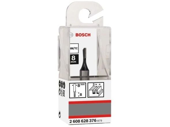 Bosch Standard for Wood - Fresekutter - for bløtt tre, løvtre - Straight - 3 mm - lengde: 51 mm