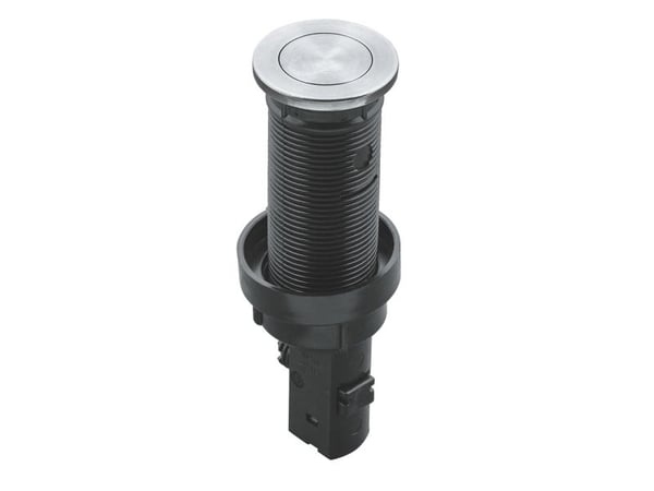 GROHE 40986SD0, Svart, Rustfritt stål, Hvit, Grohe, 3,5 cm