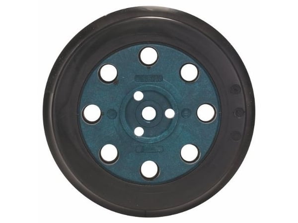 Bosch - Slipepad - for tre, maling, gips, fyller - 125 mm - grovkorn: hard - for P/N: 06017D4000