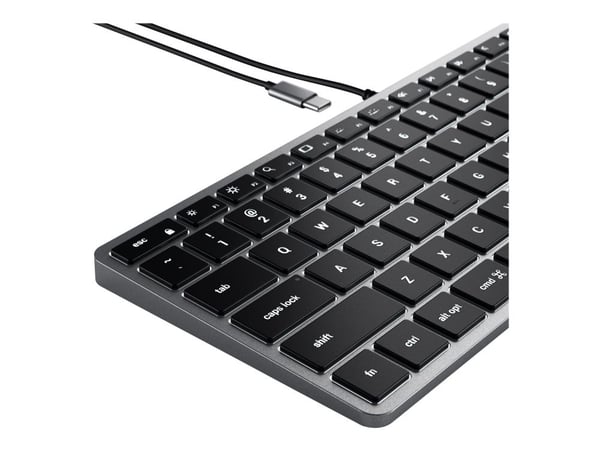 Satechi Slim W1 - Näppäimistö - taustavalaistu - USB-C
