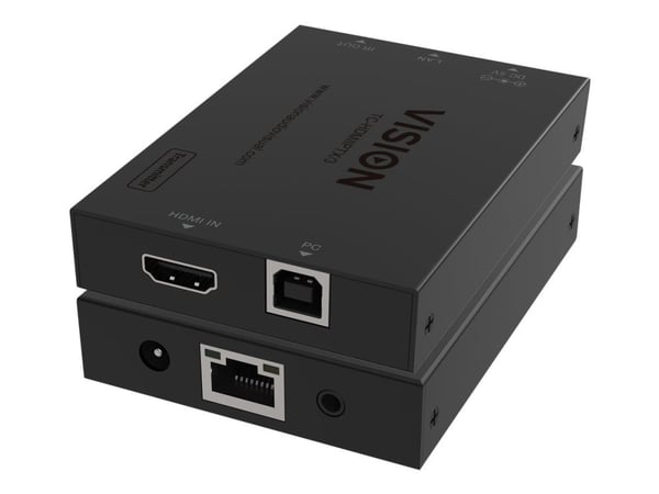 Vision TC-HDMIIPTX/3 - KVM / lyd / infrarød forlenger - sender - over CAT 6 - USB - opp til 150 m
