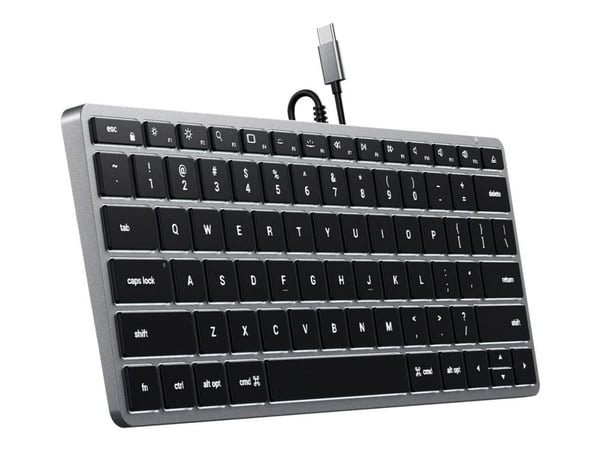 Satechi Slim W1 - Näppäimistö - taustavalaistu - USB-C