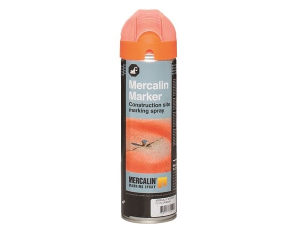 Mercalin® Marker FL mærkespray, fluorescerende orange