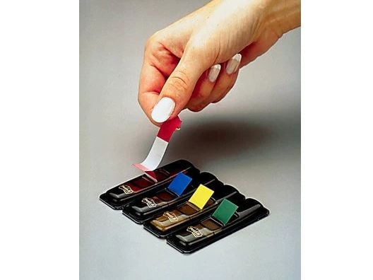 Post-It 683-4AB, Blank faneindeks, 11,9 mm, 43,2 mm