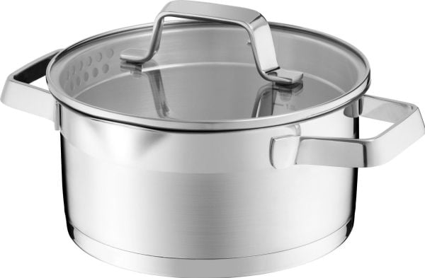 Puodas su dangteliu siivilöintiin Kitchen Pro 18 cm AMBITION