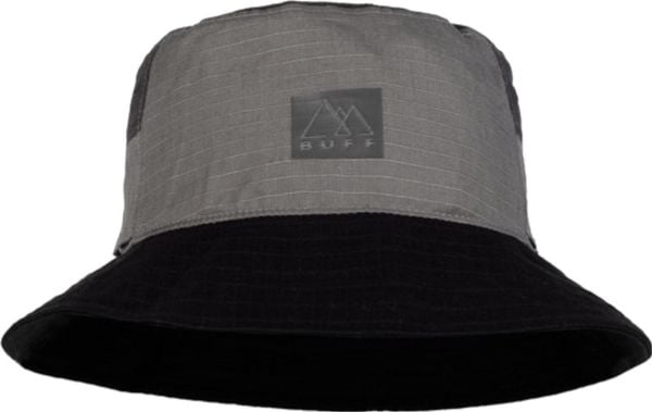 Buff 125445.937.20.00, Voksen, Unisex, Lue, Svart, Grå, S/M, Bøttehatt