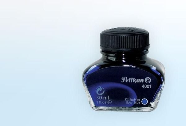 Pelikan 4001 30 ml, Musta, Musta, 30 ml, 12 kpl