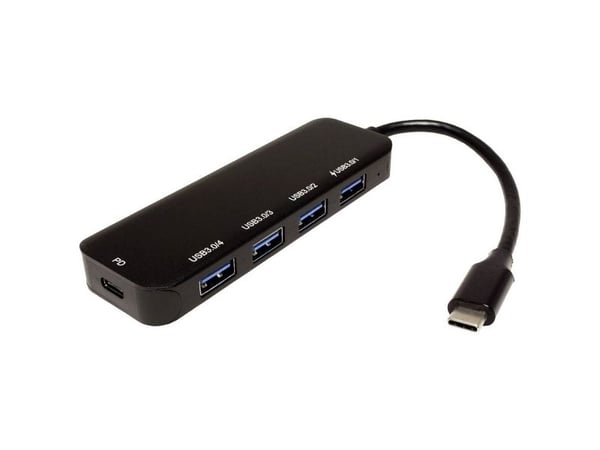 Value 14.99.5038, USB 3.2 Gen 1 (3.1 Gen 1) Type-C, USB 3.2 Gen 1 (3.1 Gen 1) Type-A, USB 3.2 Gen 1 (3.1 Gen 1) Type-C, 5000 Mbit/s, Grå, Aluminium...