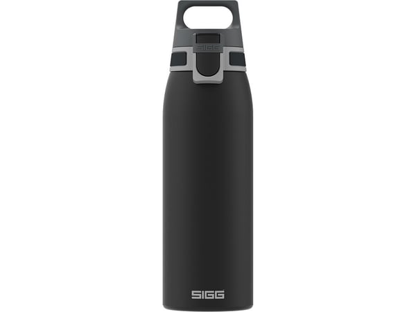Sigg Shield ONE - Vannflaske - Størrelse 8 cm diameter - Høyde 27.1 cm - 1 L - svart