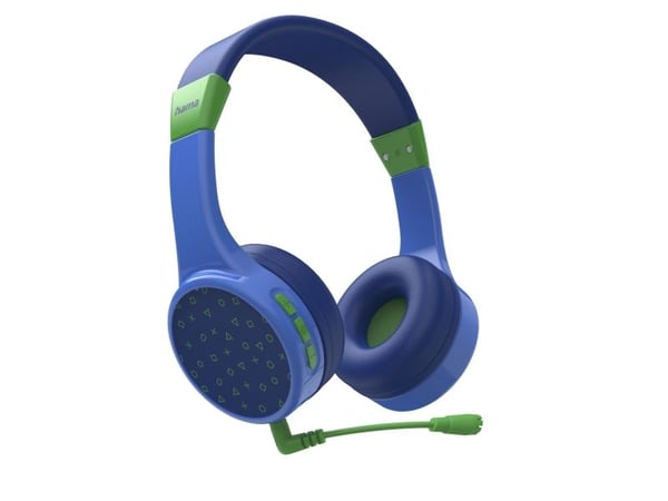 Hama Teens Guard - Hodesett - on-ear - Bluetooth - trådløs - blå/grønn