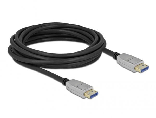 Delock - DisplayPort-kabel - DisplayPort (hann) til DisplayPort (hann) - DisplayPort 2.0 - 2 m - 10 K 60 Hz (10240x4320) støtte - svart