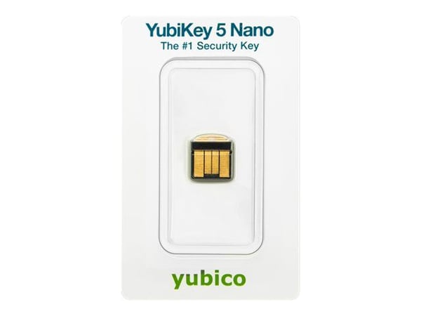 Yubico YubiKey 5 Nano - USB-sikkerhetsnøkkel