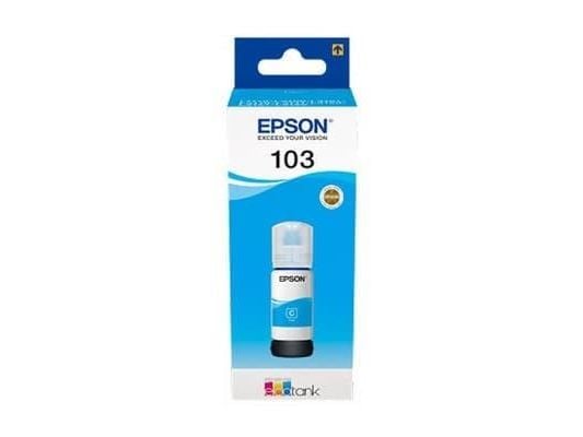 Epson 103 EcoTank Cyan ink bottle, Alkuperäinen, Syaani, Epson, L1110, L1110 CIS, L1110 MEAF, L3100 CIS, L3101 CIS, L3110, L3110 CIS, L3110 MEAF, L...