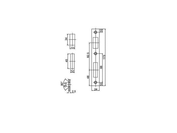 STRIKE PLATE RS03