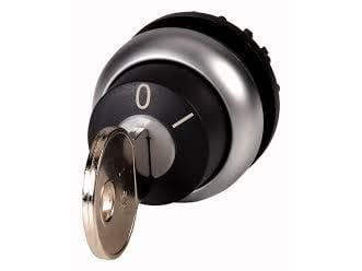 Eaton M22-WRS-MS10, Avaimella varustettu kytkin, Muovi, Musta, Titaani, IP66, 29,7 mm, 29,7 mm