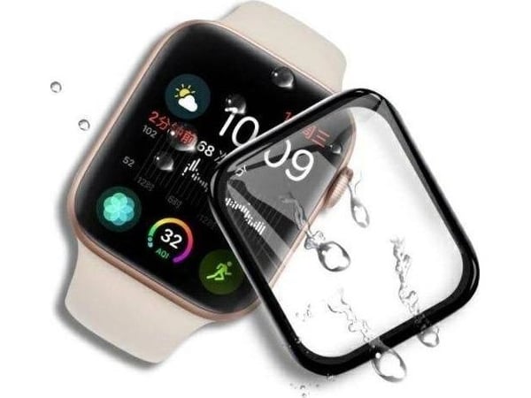 Beline lærreim til smartklokke Apple Watch 42/44/45/49mm blå