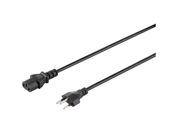 Conrad SY-5042694, 2 m, IEC C13, Strömkontakt typ J, H05VV-F 3G0.75, 230 V, 10 A