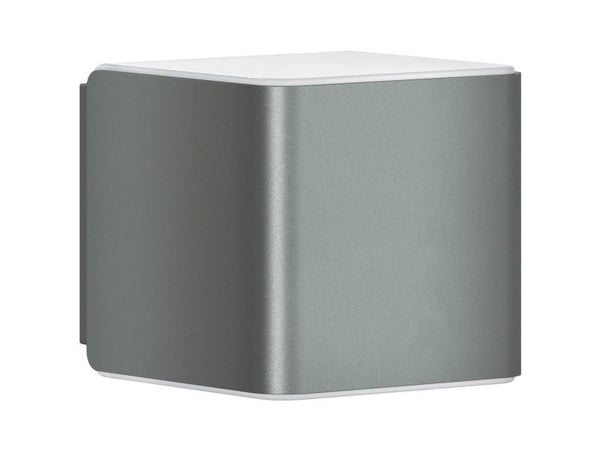 STEINEL L 840 LED iHF, Väggbelysning för utomhusbruk, Antracit, Vit, Plast, IP44, II, IK03