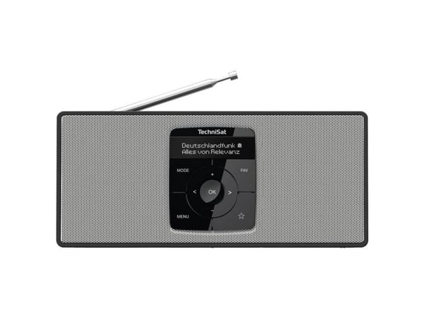 TechniSat DigitRadio 2 S - DAB+ radio - sort, hvit