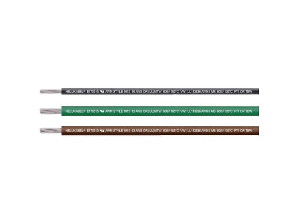 HELU 60407-152 Enkeltleder UL-CSA 1 x 0.823 mm² Violet 152 m