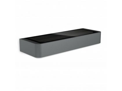 STEINEL XSolar SOL-O, Väggbelysning för utomhusbruk, Antracit, Plast, IP44, III, IK03